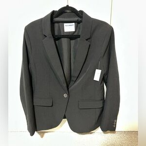 Old Navy Taylor Relaxed Suit Blazer - Black - Size M